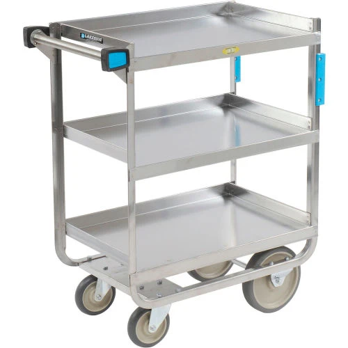 Cesta Colgante con Malla De acero Utility Cart W/3 Shelves 700 Lb Cap 38-5/8"L X 22-3/8"W X 37-1/8"H Lakeside 744