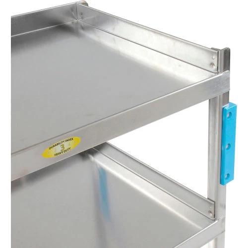 Cesta Colgante con Malla De acero Utility Cart W/3 Shelves 700 Lb Cap 38-5/8"L X 22-3/8"W X 37-1/8"H Lakeside 744