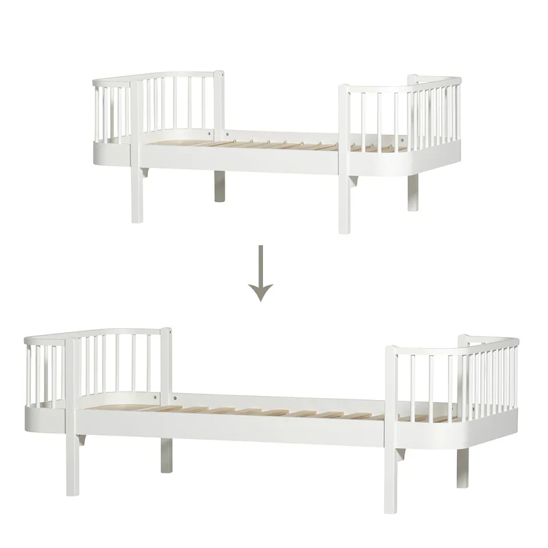 Cesta Colgante con Malla CONVERSION KIT: NOVEDOSO JUNIOR BED TO BED, WHITE