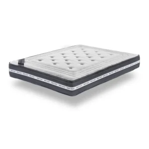 Colchón de Alta Gama de 25 cm con viscoelástica - Ergonómico | Certificado Sanitized® | Material Reciclado y Ecológico