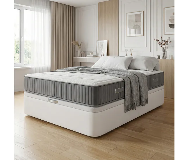 Colchón de Muelles Ensacados Mandala Gran Hotel|30 cm | Firmeza Media / Alta 80X190 | Efecto Relax | Certificados Sanitize...