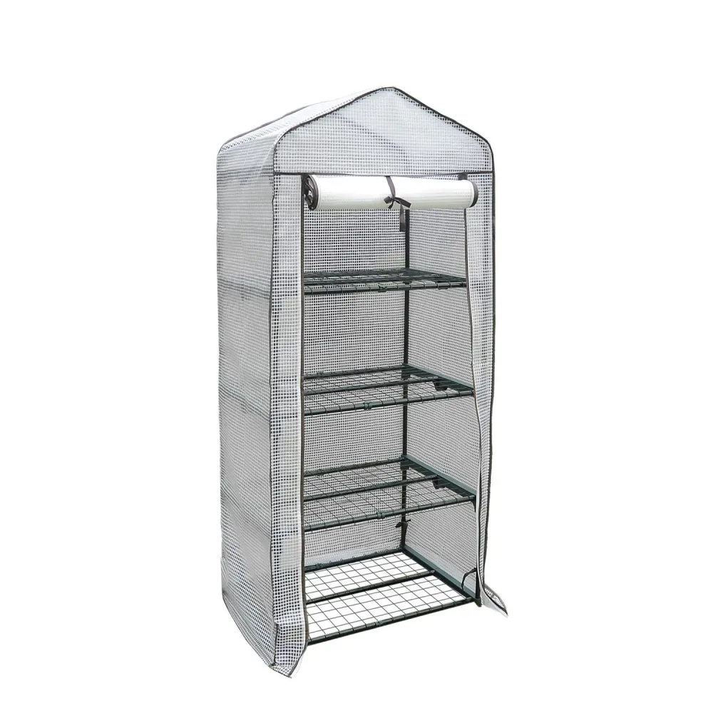 Invernadero portatil pvc 4 niveles 157 cm. con Patas Elevadoras