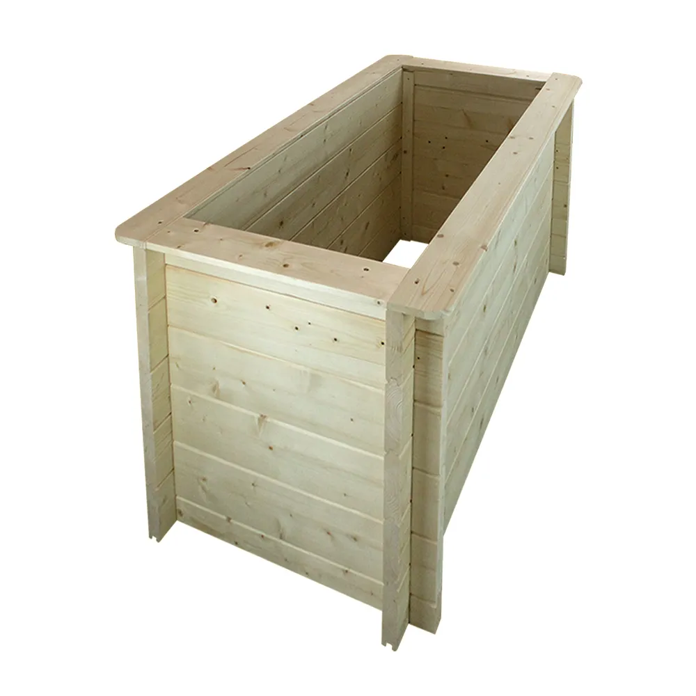 Jardinera elevada de madera - 118x58xH57cm - TIMBELA M619