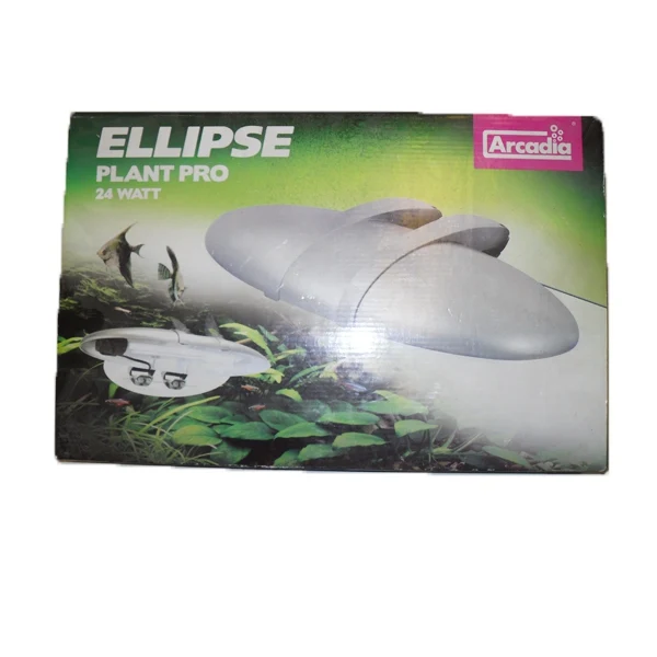 Lampara elipse 45x26x8,0 cm PL plant pro 24W con Patas Elevadoras