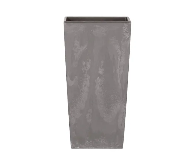 Maceta de Autorriego con Reserva Maceta Alta 91,5 L Prosperplast Urbi Square Effect De Plástico Con Depósito En Color Gris...