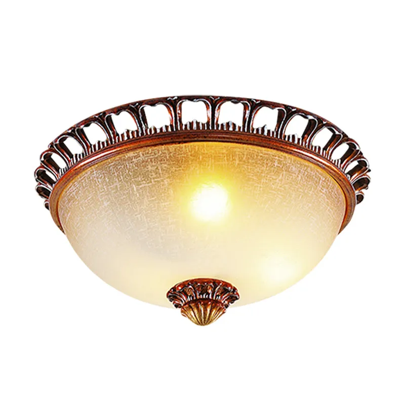 Maceta Biodegradable de Fibra Lampada da incasso cupola vetro opale Countryside 13"/16,5" Ampia camera da letto con 2/3 lu...