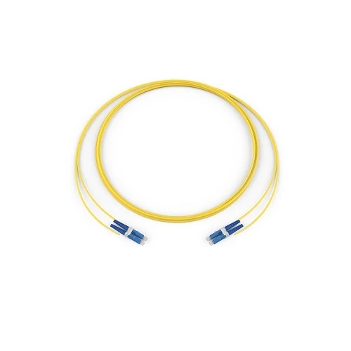 46 Meters Standard LCUPC Duplex SM 2F Zipcord Riser Normal Yellow Jacket 040402R5120046M
