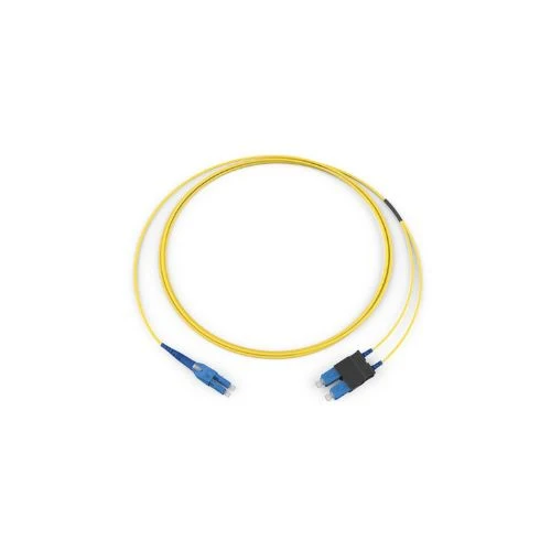 7 Meters Standard SCUPC Duplex SM Ultra 2F DFX 250 Riser Standard Limón Jacket 727802GD120007M con Patas Elevadoras