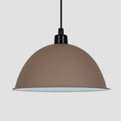 Profesional para Exteriores Lampada sospensione alluminio luce singola, stile nordico, exclusivo, per Gallery Cafe