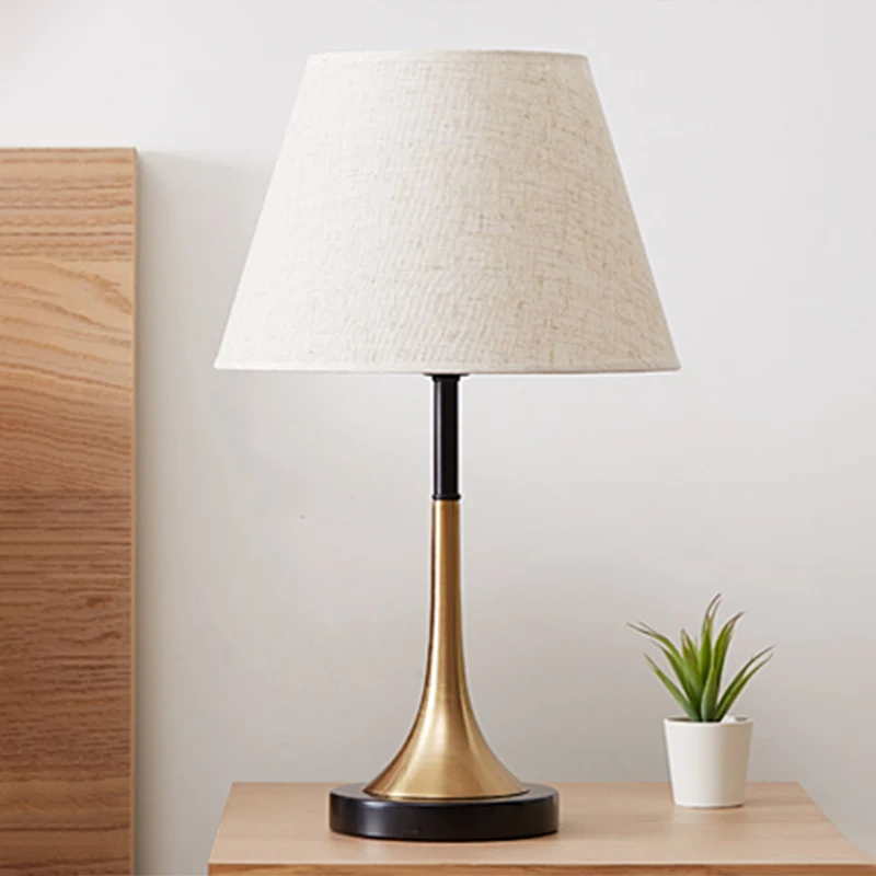 Sistema de Jardín Vertical Modular Lámpara de mesa Simplicity Empire Shade de tela, 1 bombilla, iluminación nocturna para...