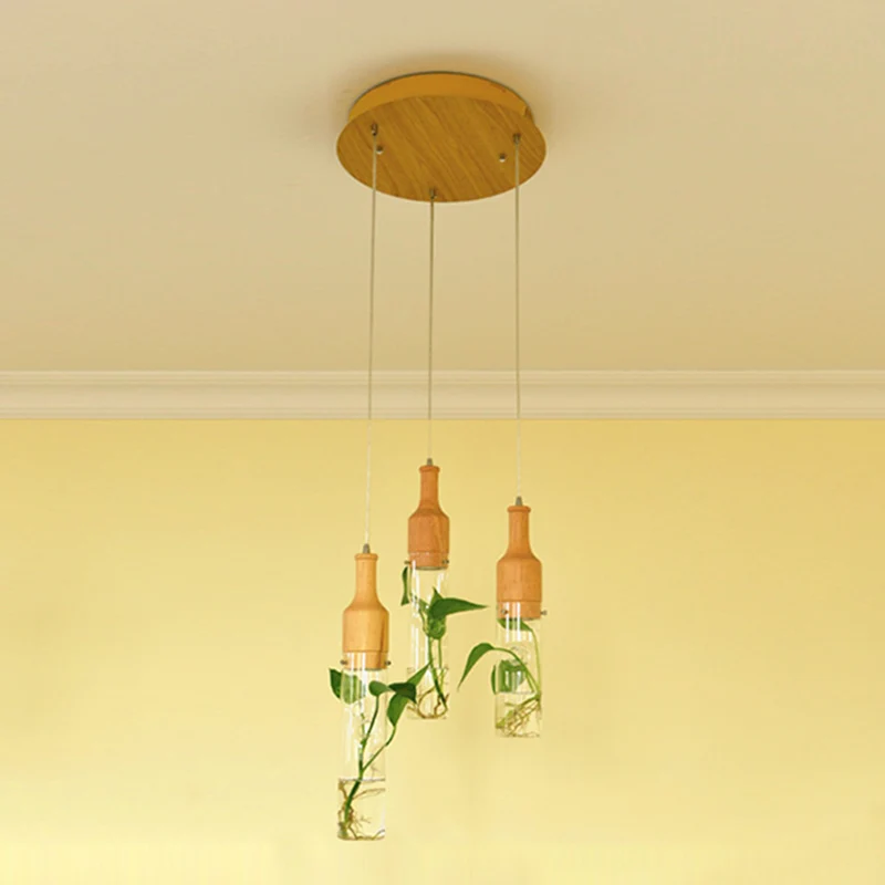 Soporte para Macetas Ajustable Semplicità Lampadario forma di fioriera forma di bottiglia Lampada sospensione sospesa per...