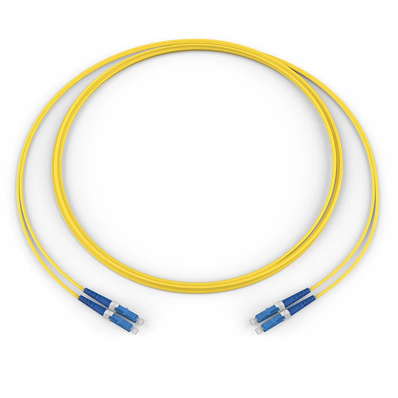 Standard LCUPC Duplex SM Zipcord Riser Standard Ámbar Jacket 3 Meters CORNING-C 040402R5116003M