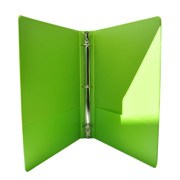 Cámara de Cultivo CARPETA 1 PULGADA C/MICA VERDE LIMON 4124 BAZIC MNK