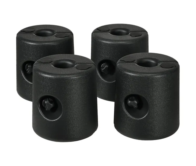 Cenador de Jardín Outsunny Pack de 4 Pesos para Carpas Plegables Soportes Rellenables con 9,2 kg de Agua o 12 kg de Arena...
