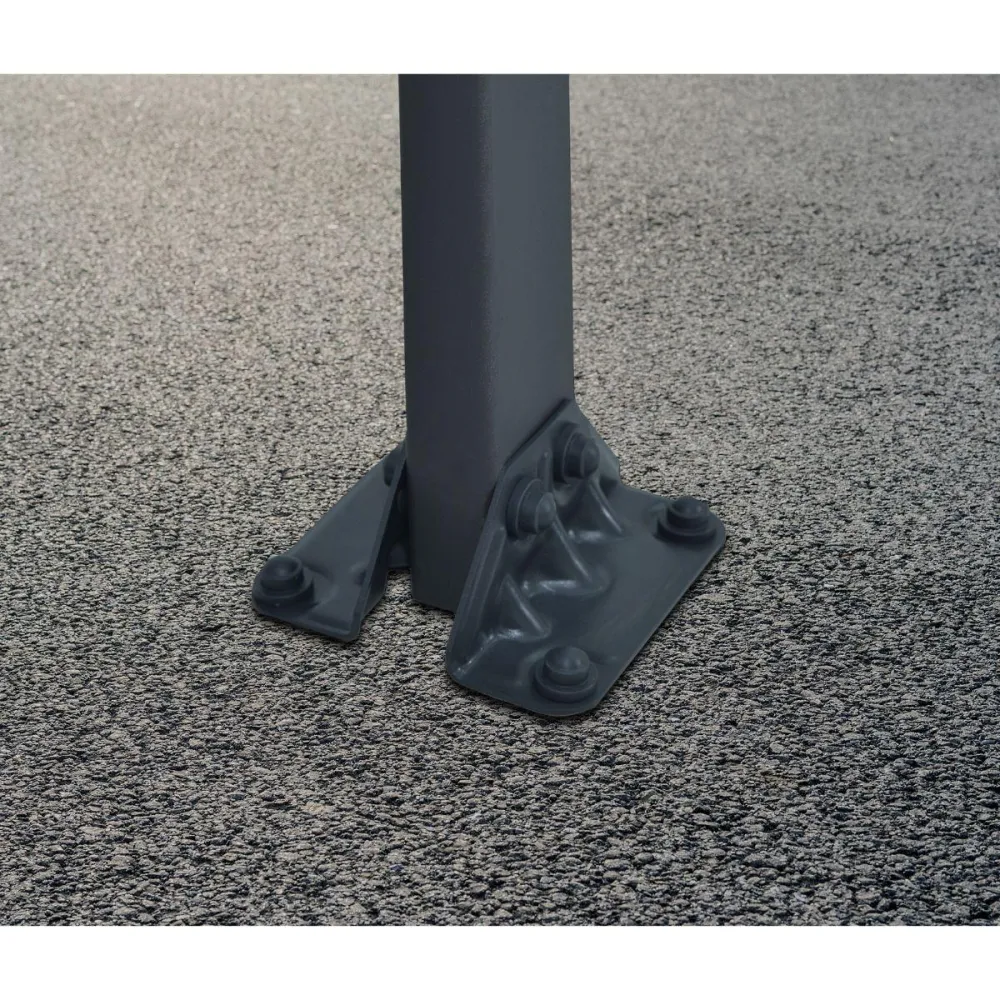 Cochera Carport Atlas alumino 274x213 cm para Cenas al Aire Libre