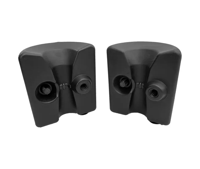 Juego de 4 lastres CARNAC para carpas de fiesta Color Negro para Crear una Zona de Descanso