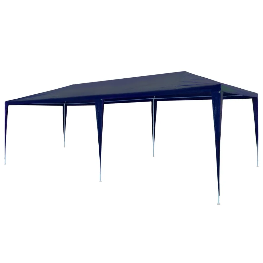 Resistente la Intemperie vidaXL carpa para fiestas pe azul 3x6 m