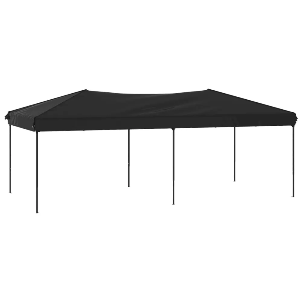 Tela de Alta Densidad Carpa para fiestas plegable negro 3x6 m