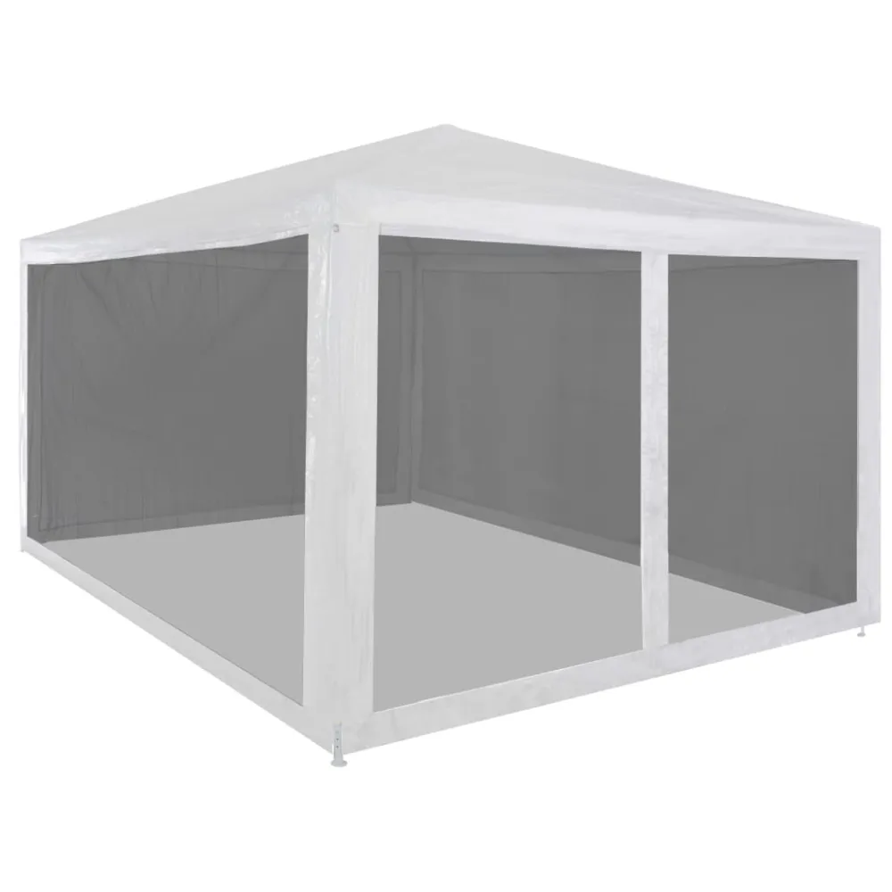 vidaXL carpa de celebraciones plegable con 4 paredes de malla 4x3 m con Certificado de Estabilidad