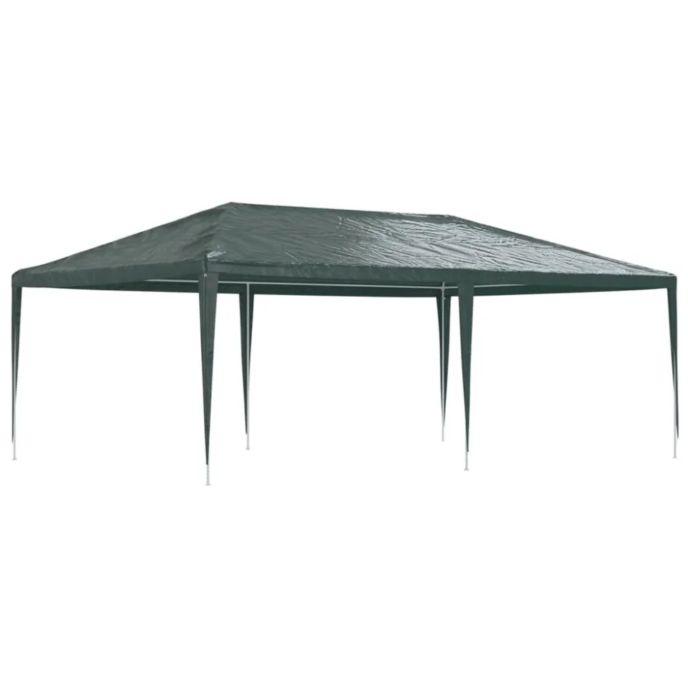 vidaXL carpa profesional para fiestas verde 90 g/m² 4x6 m para Jardines y Terrazas