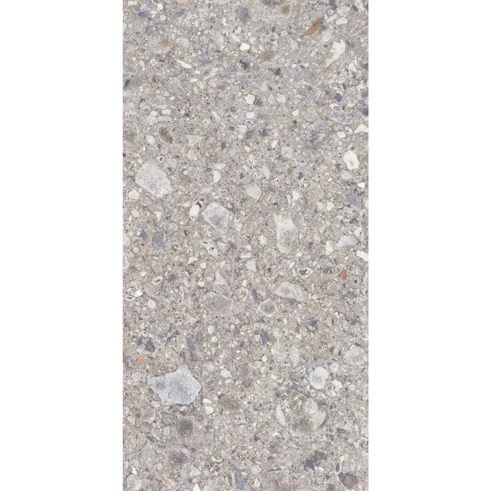 Carrelage Terrazzo 60x120 Ceppo Nuovo Plateado Poli Rectifie