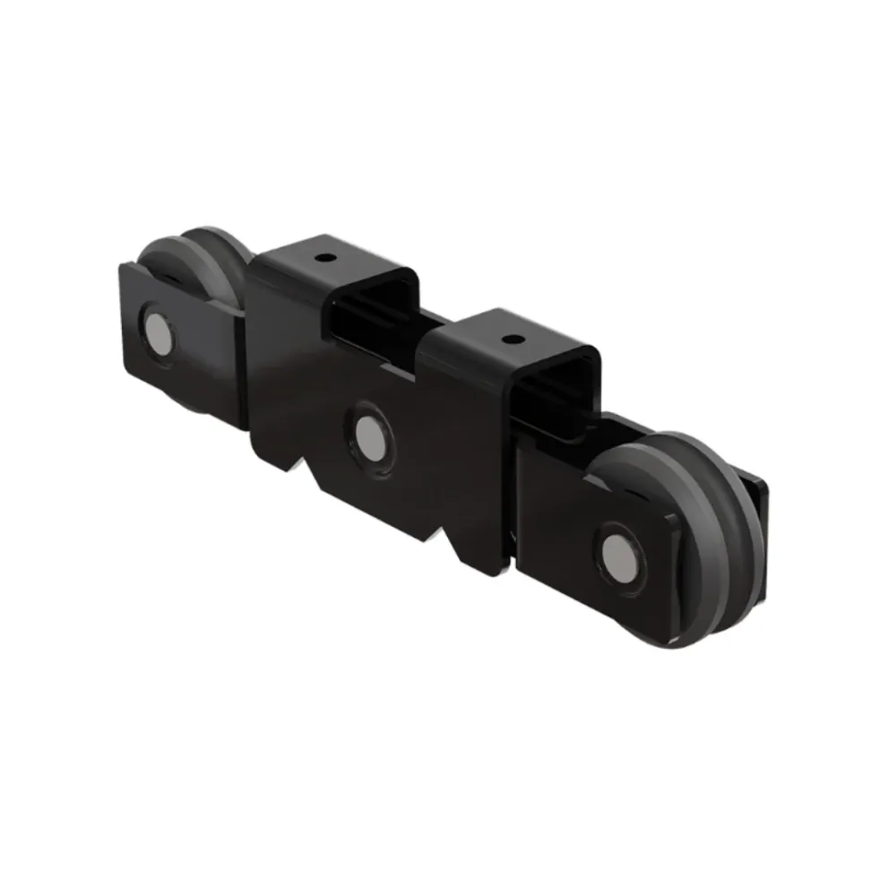 Carretilla Tipo Europea Tándem con Rodajas Para Linea Corrediza de 3" SKU 2158DOBNI Herralum