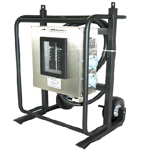 Duplex Gfci U-Ground 100A Power Distribution 6 circuit 2-wheel 6211DC