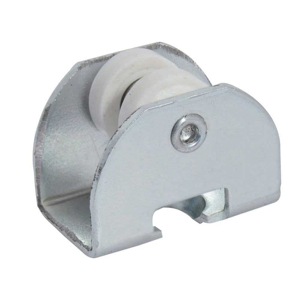 Juego de carretillas riel TT 2 baleros para clóset, galvanizada Lock con Ruedas Todo Terreno