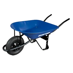 Transportador con Ruedas Grandes Surtek cs40 s carretilla con bastidor tubular 4 pies cub. Llanta solida