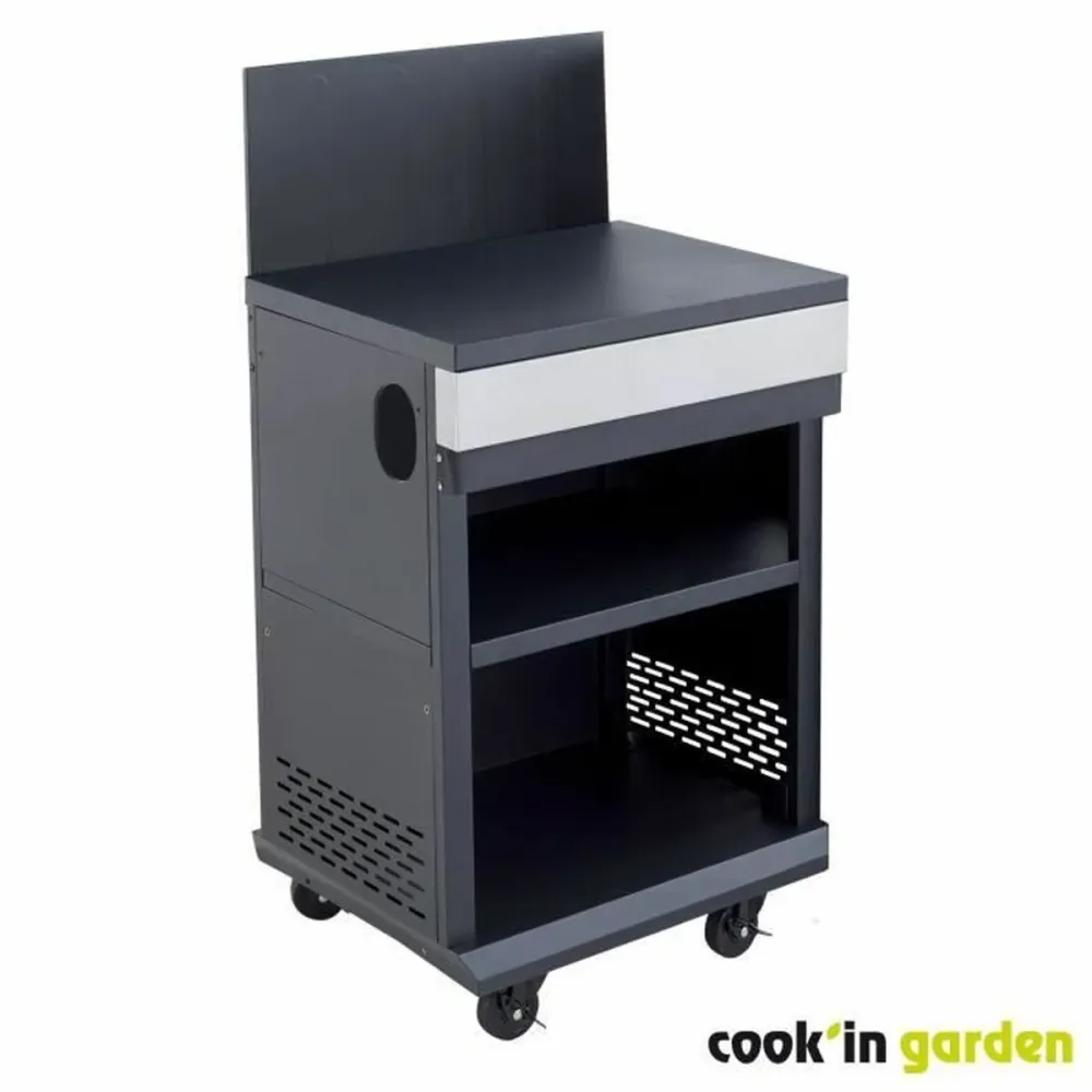 Carro Cook' Garden COOK' GARDEN Negro noir con Certificación TÜV
