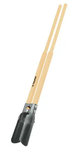 Cavador atlas, cabeza 35 cms, mango cuadrado de madera con Funda Protectora Incluida