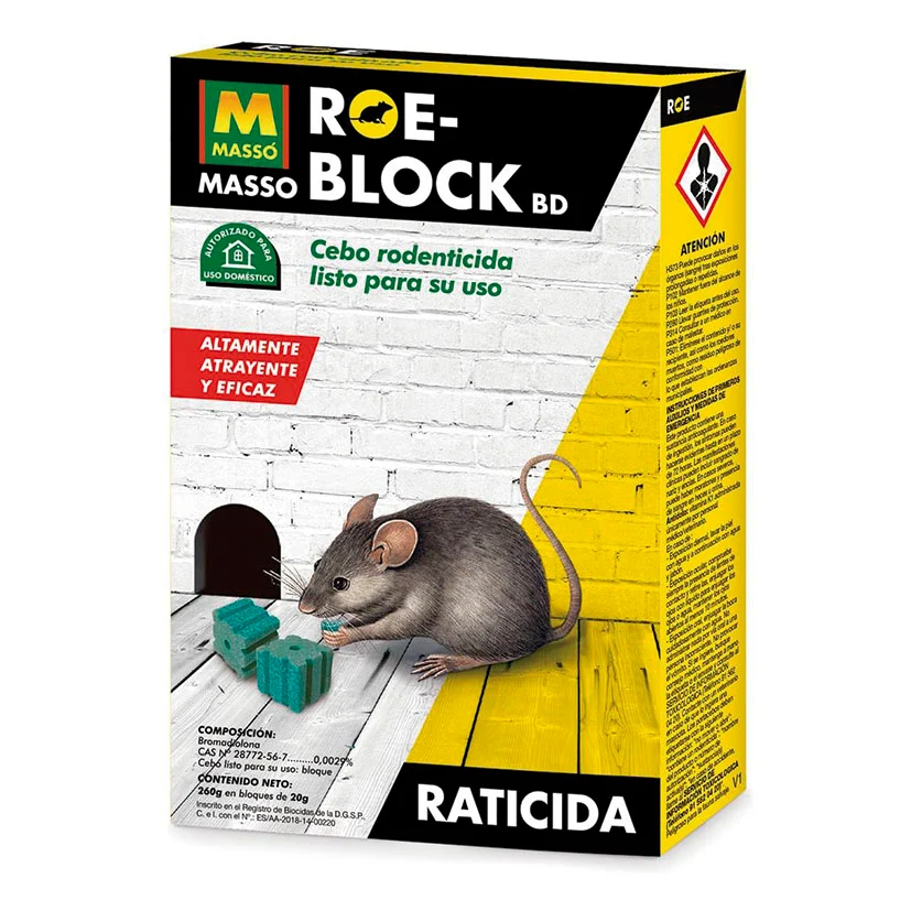 Cebo ratas de Acción Retardada
