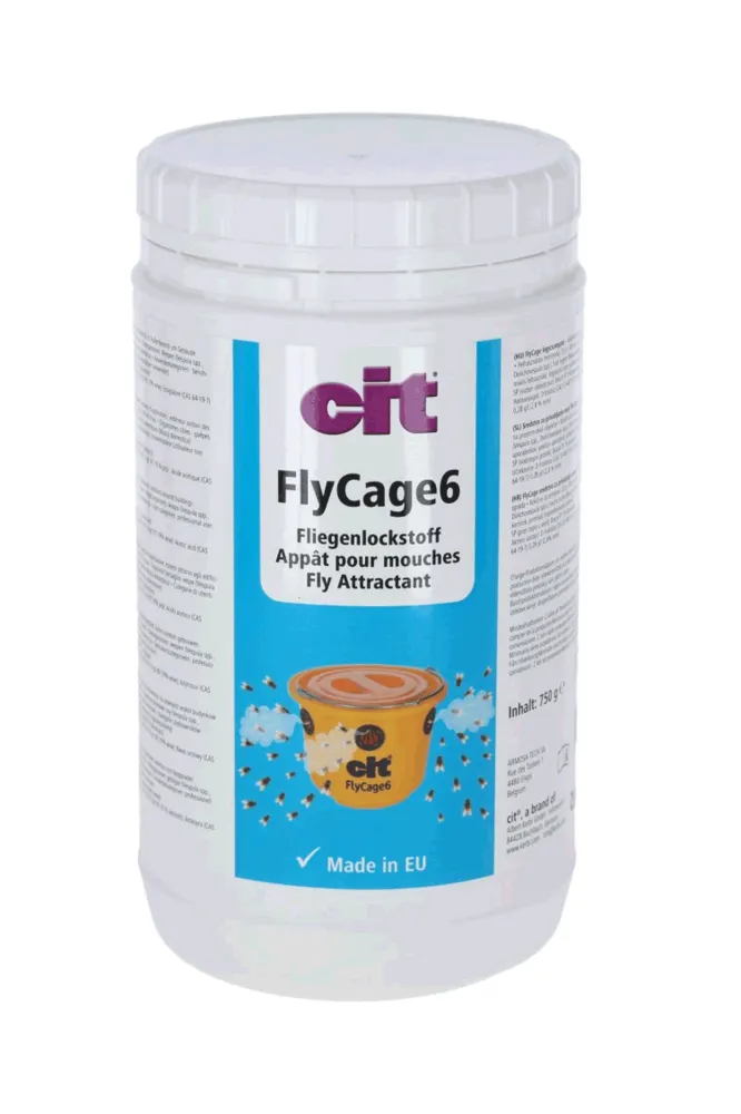 Cit atrayente para moscas FlyCage 6, 750 g No Color Talla única Bolsa de 1kg