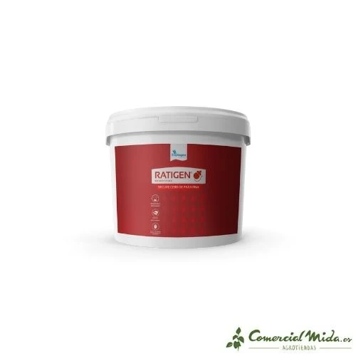 Profesional Certificado Raticida BIOPLAGEN Ratigen Estable en Cebo de Parafina