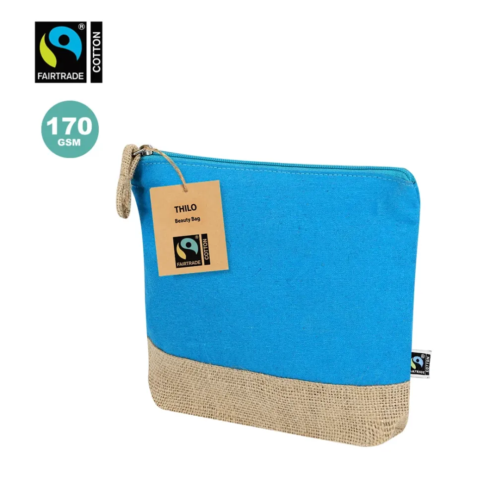 Herramienta de Poda Neceser Comercio Justo Sostenible de Algodón y Yute en Amplia Gama de Colores para Configurar con Cert...