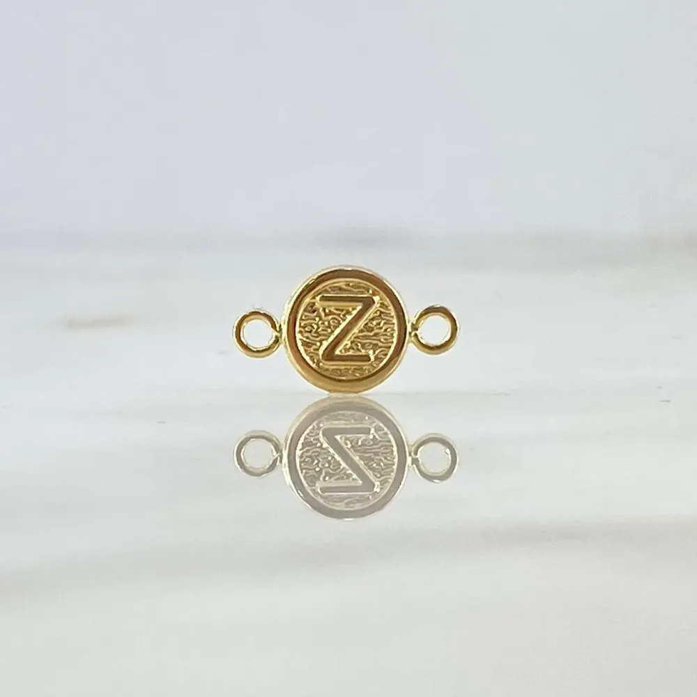 Sistema de Riego Herraje Letra Z 0.35gr / 1.4cm / Circular Oro Amarillo