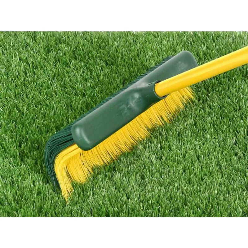Cepillo para césped artificial con mango extensible Ideal para Mascotas