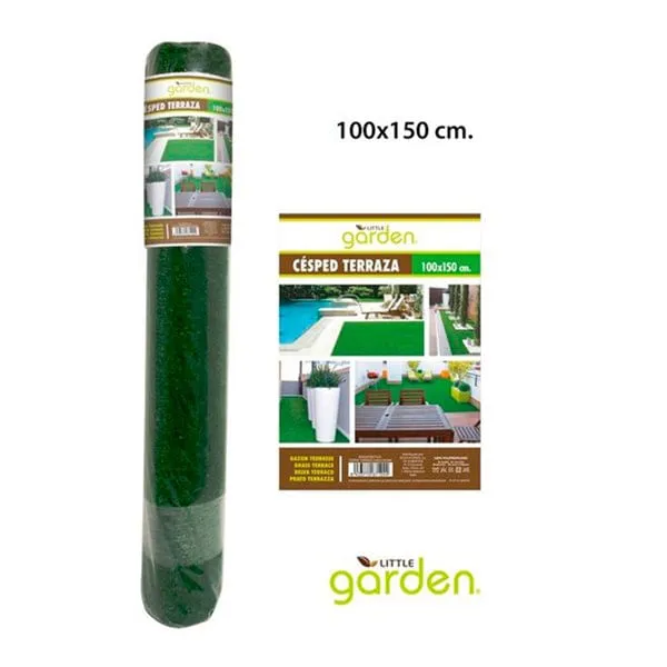 Certificado para Exteriores Césped artificial Little Garden 100 x 150 cm