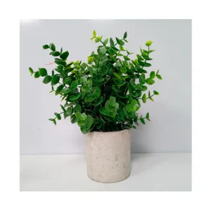 Césped para Balcón Planta artificial DOMINIC con maceta
