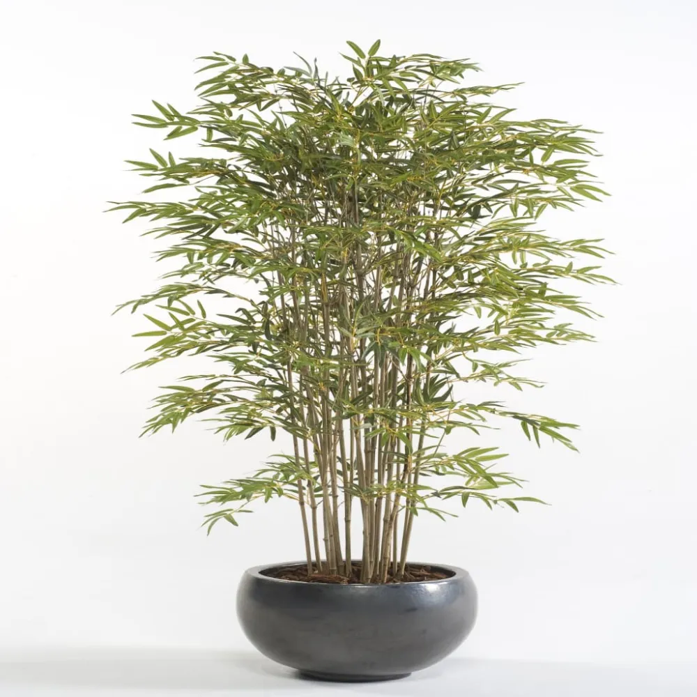 Emerald bambú japonés artificial 150 cm para Áreas de Juego