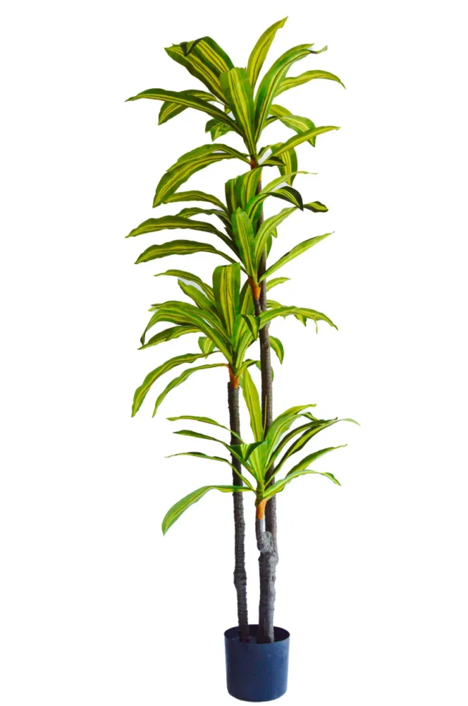 Planta Artificial Dracaena 180 cm - Drácena Artificial Material Reciclado