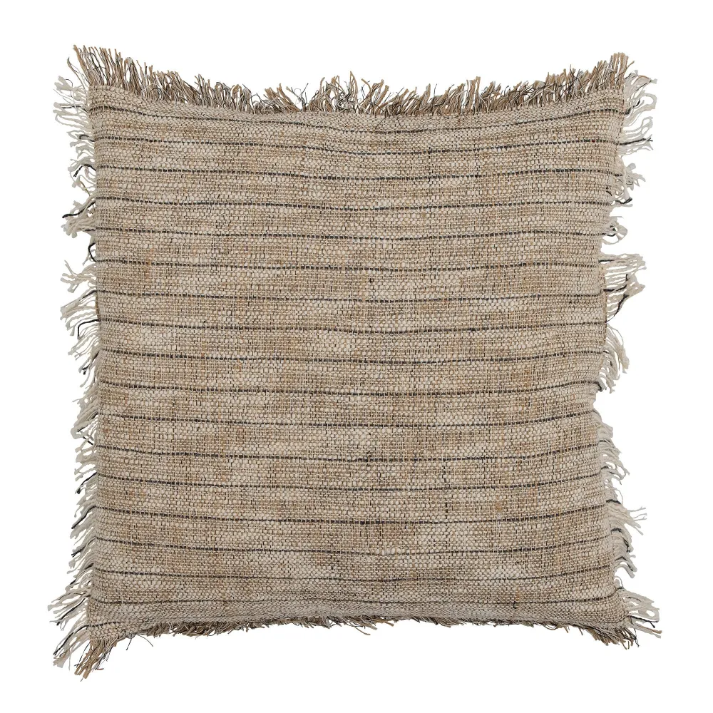 Acero Inoxidable Bloomingville Almohada Febbie, Naturaleza, Algodón