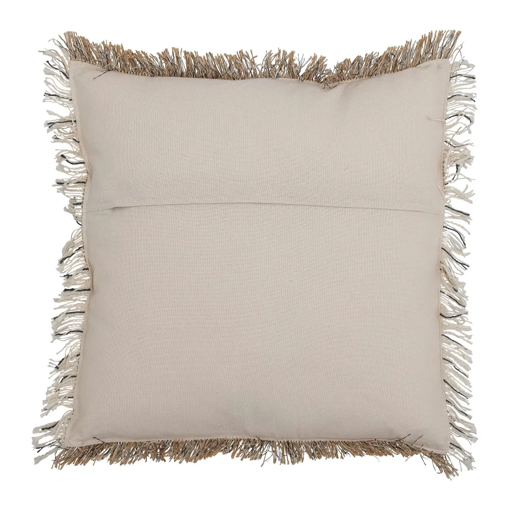 Acero Inoxidable Bloomingville Almohada Febbie, Naturaleza, Algodón