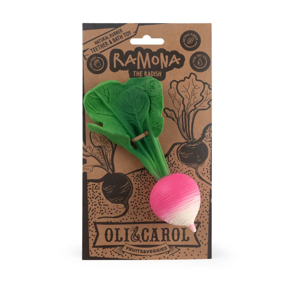 Acero Inoxidable Mordedor Ramona Radish