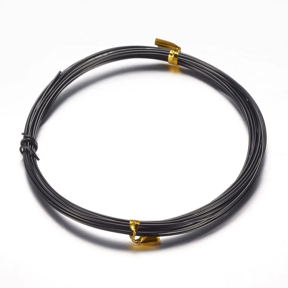 Antideslizante Alambre, Aluminio, Gauge 9 Oro