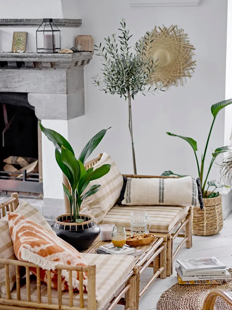 Antideslizante Bloomingville Bina Mand, La Naturaleza, El Jacinto De Agua
