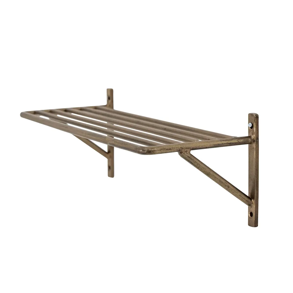Antideslizante Bloomingville Freddi Plank, latón, acero