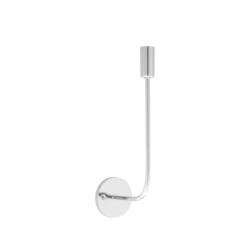 Antideslizante Bloomingville Qavi Lámpara de Pared, Plata, Metálico