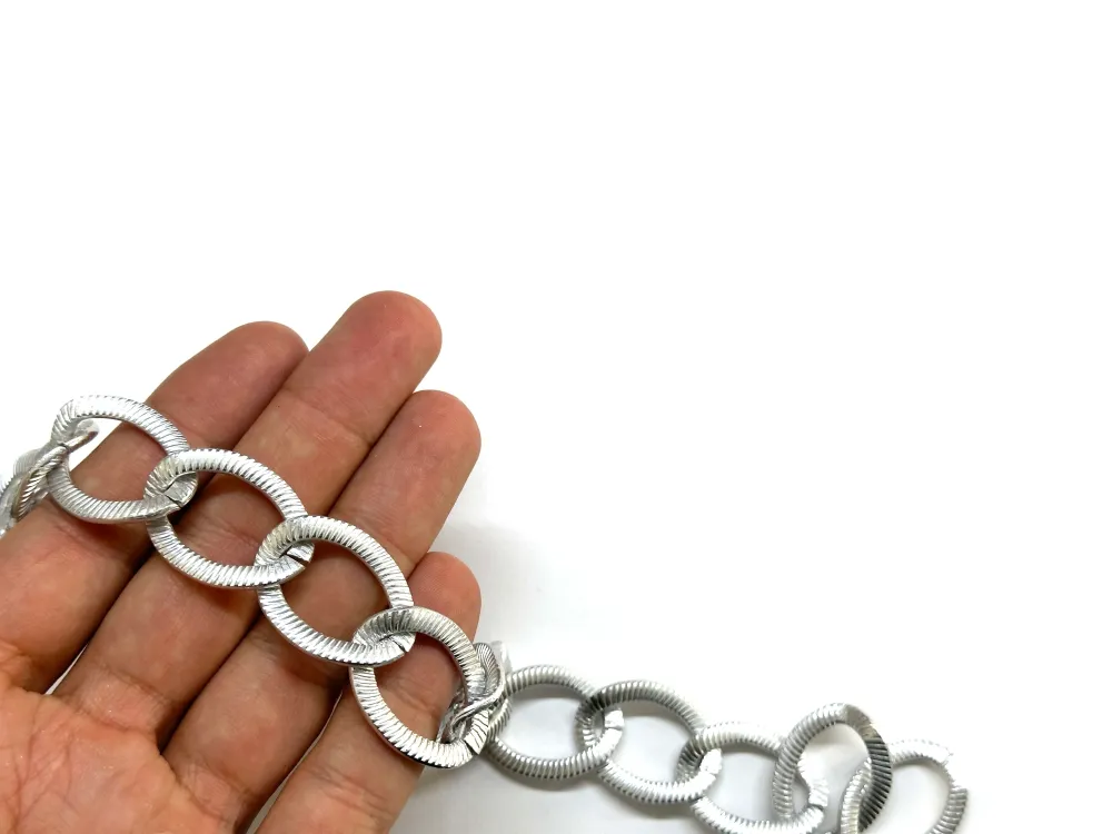 Antideslizante Cadena, Aluminio