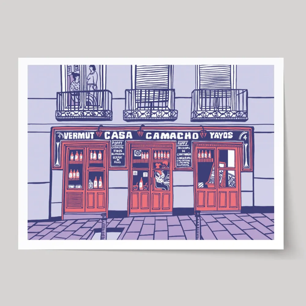 Antideslizante ILUSTRACIÓN - Srta. Poppy, Los Yayos